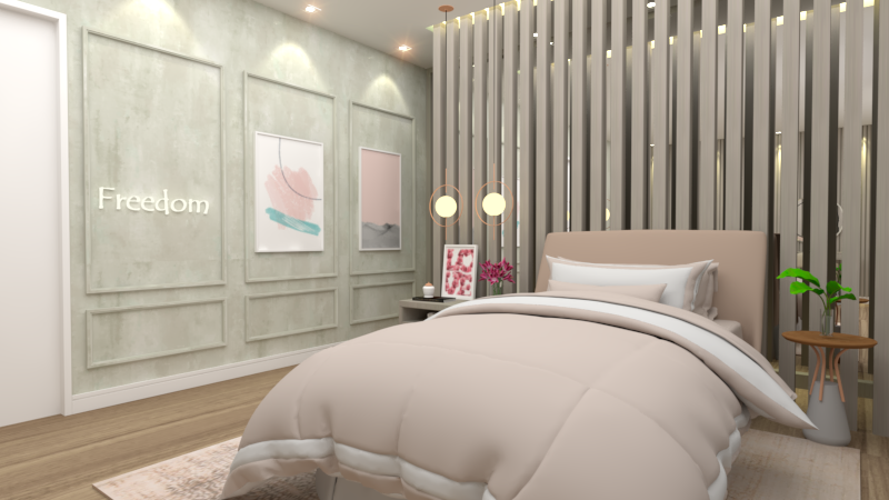 Closet, espaço para estudar e se maquiar, uma cama maravilhosa e a cor rosa predominante na decoração. O quarto dos sonhos de qualquer adolescente foi projetado pelo arquiteto Eder Oliveira para uma jovem de Maringá.