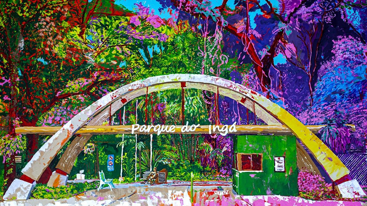 A história por trás da obra do Parque do Ingá, do artista Alexandre Silva